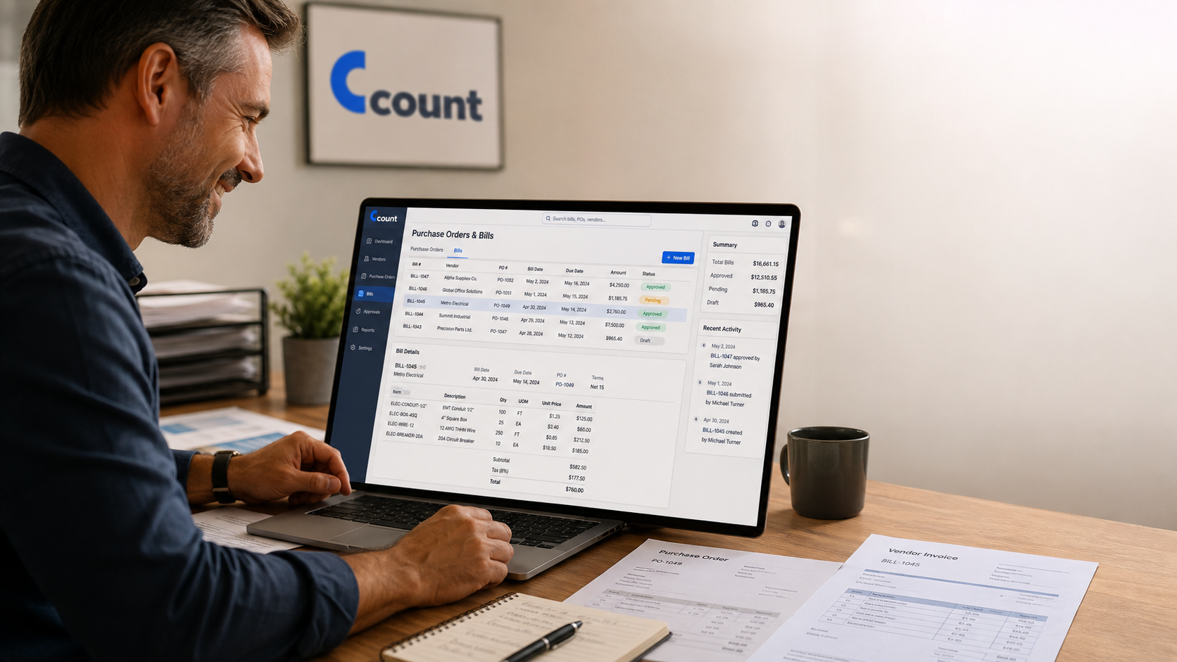 Ccount business records
